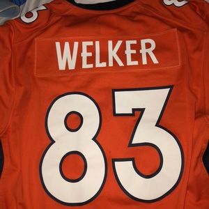nike nfl denver broncos wes welker football jersey